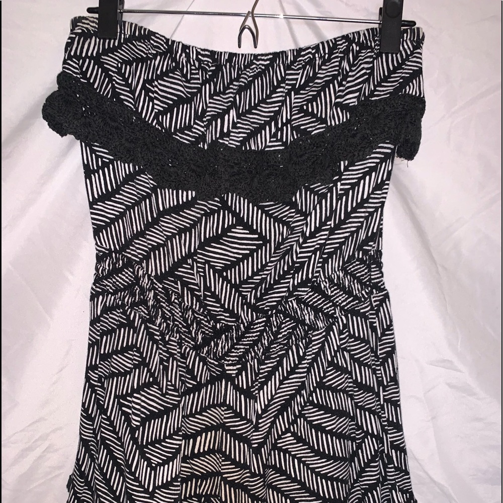 Strapless Romper